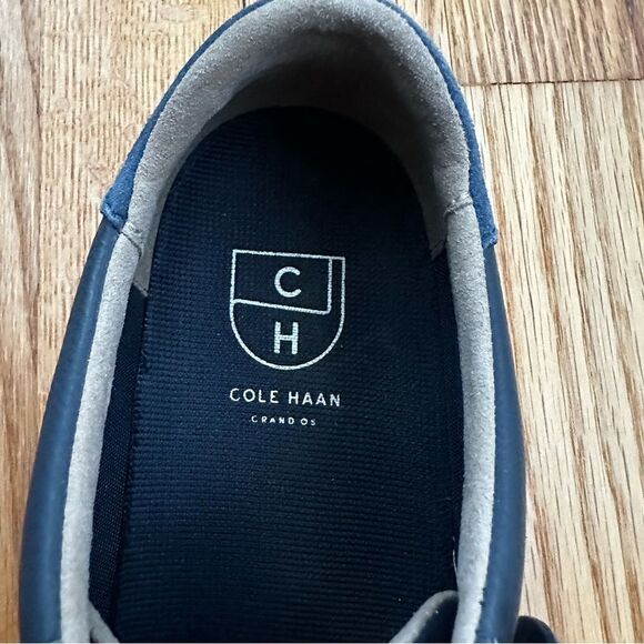 Cole Haan Mindi Navy Blue Leather Sneaker Low Top Lace Up Women’s Sz 9 - Picture 10 of 11